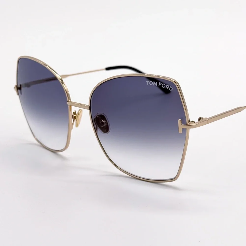 NEW TOM FORD TF951 28B GOLD WOMEN SUNGLASSES FARAH FT0951/S 28B TOM FORD EYEWEAR